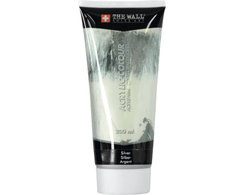 Acrylverf zilver 200 ml