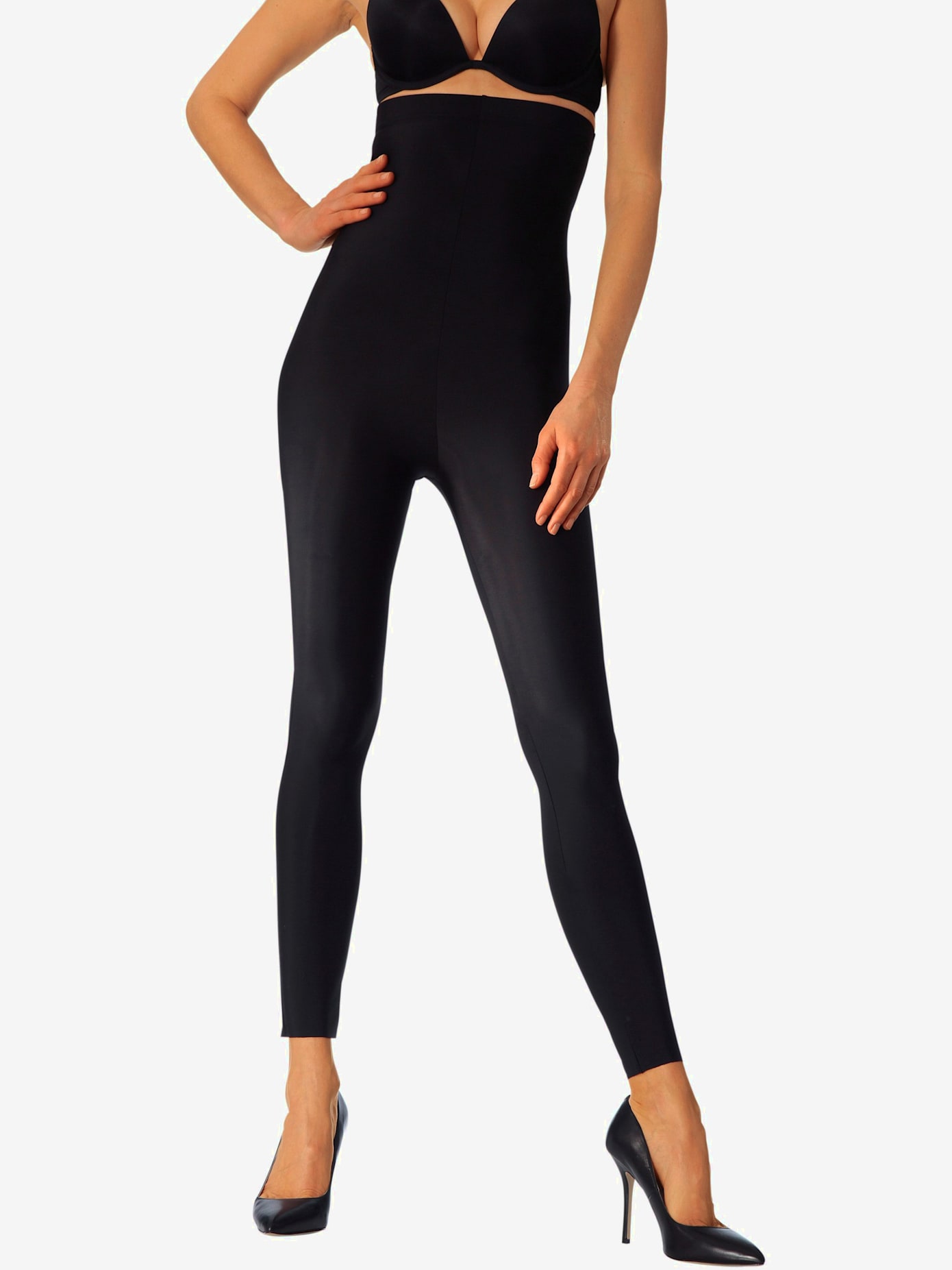 Legging taille haute dissimule les petites bosses