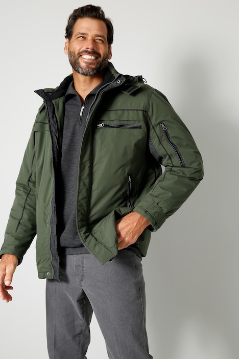 Boston Park Funktions-Jacke, wasserabweisend, Kapuze, bis 74