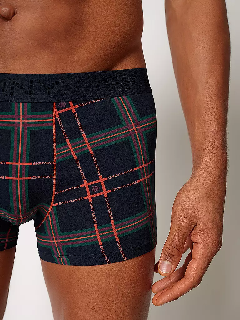 SKINY Pants 2er Pkg. cocktailcheck selection grau