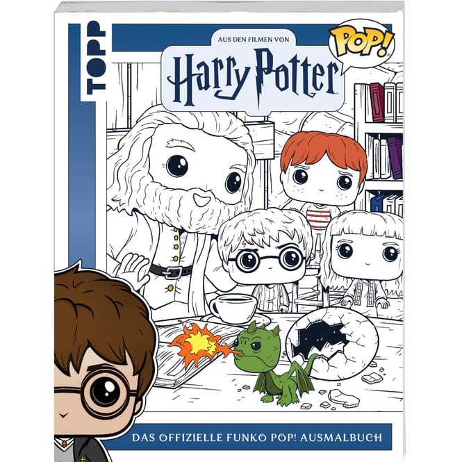 Harry Potter - Das offizielle Funko Pop! Ausmalbuch