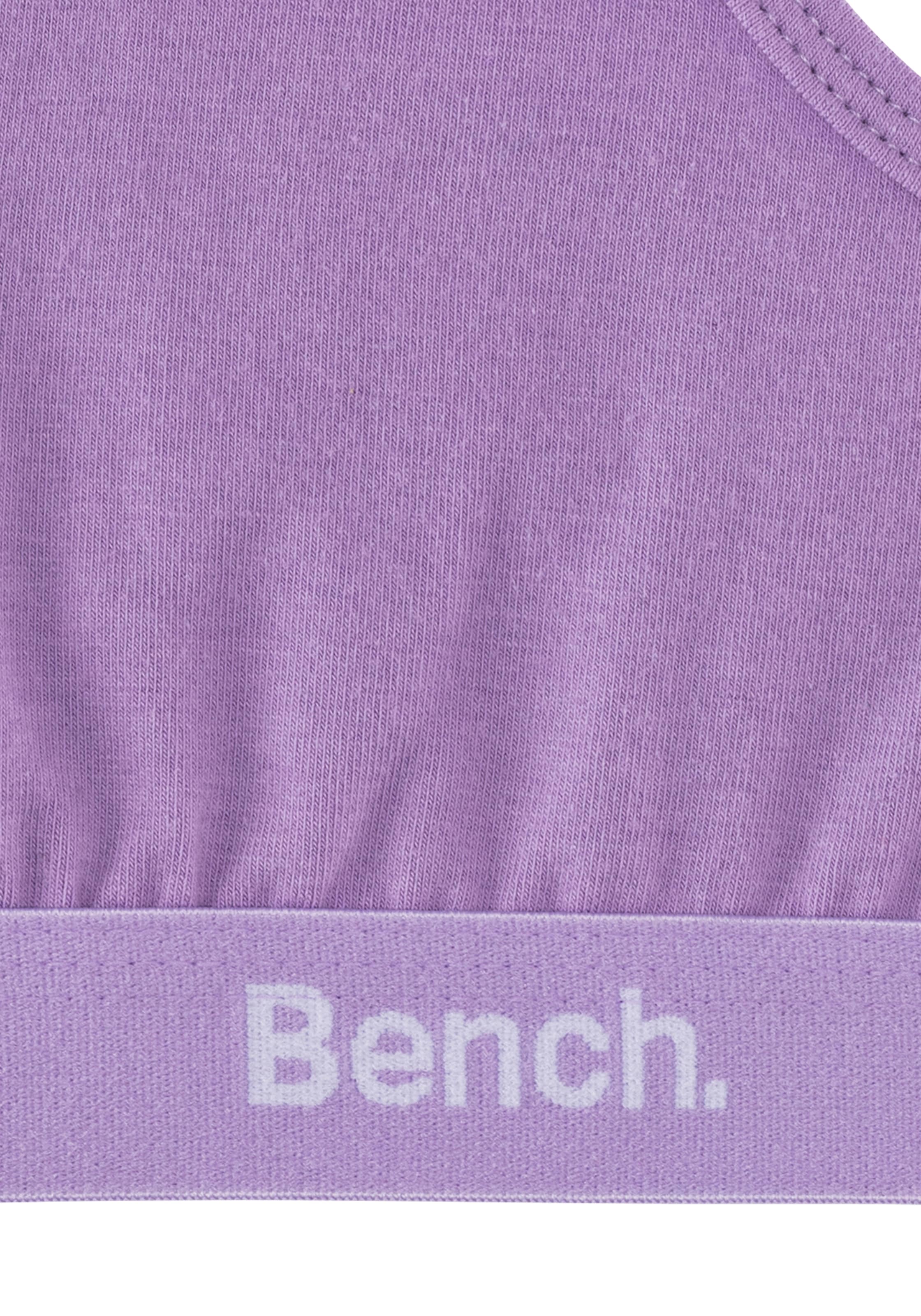 Bench. Bustier, 3 im sportlichen Look mit Ringerrücken