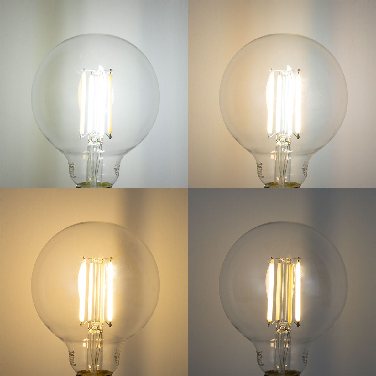 Smart E27 dimbare LED lamp G95 helder 7W 806 lm 2700-6500K