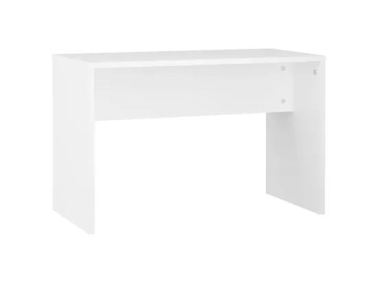 Ensemble de coiffeuse avec LED Blanc Bois d'ingénierie
