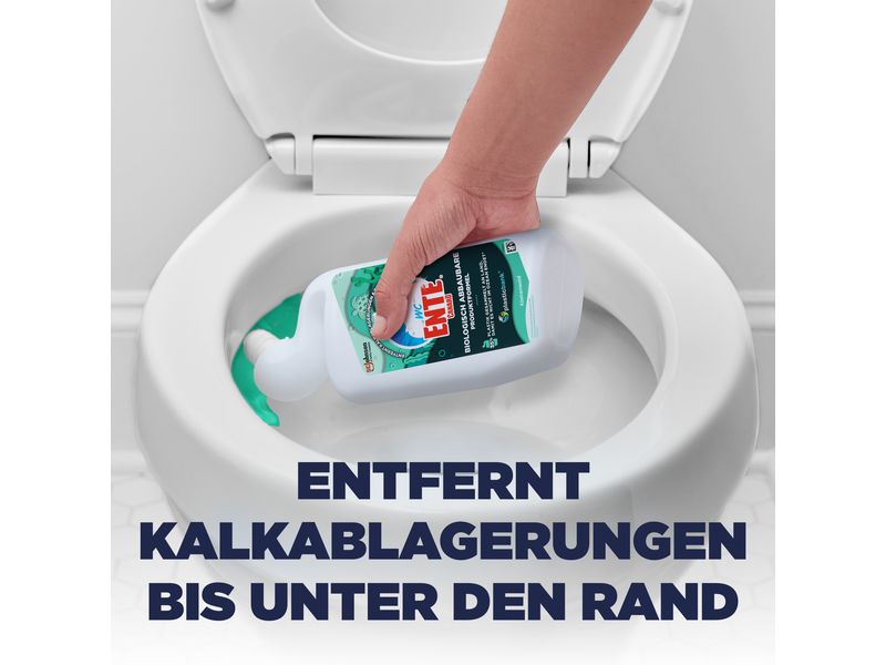 WC-Ente WC-Reiniger Küstenwald 3 x 750 ml Flüssiger Toilettenreiniger mit biologisch abbaubarer Produktformel