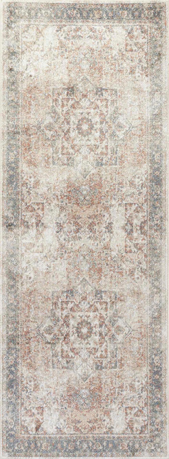 Livabliss Teppich »MARLENHEIM« rechteckig 6 mm Höhe Maschinenwaschbarer Teppich, Boho, Orient-Optik, Vintage Look