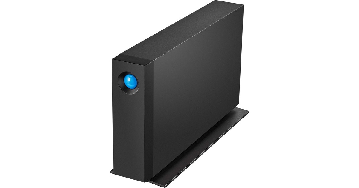 LaCie14TB d2 Professional externe harde schijf  (Zwart, USB-C 3.2 Gen 1)