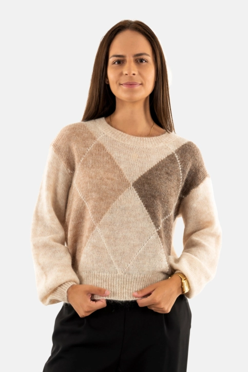 Pull hiver grace & mila nanse_22696 beige