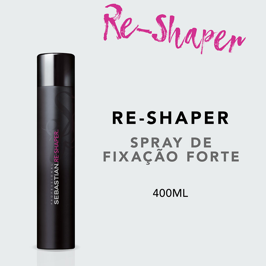 SEBASTIAN Styling Re-Shaper Spray c/ fixação forte - 400ml