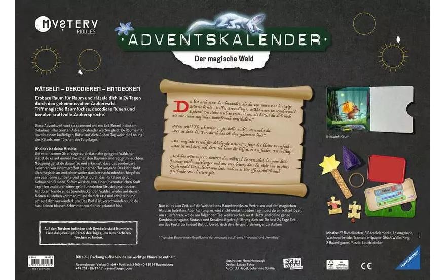 Ravensburger Adventskalender »Der magische Wald« ab 10 Jahren