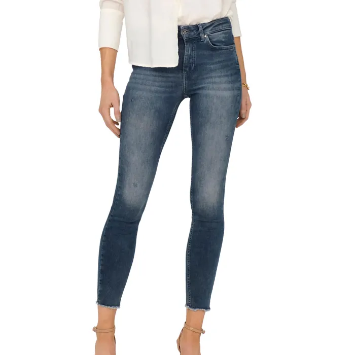 Only Blush Life Mid Ankle Skinny Jeans Dames