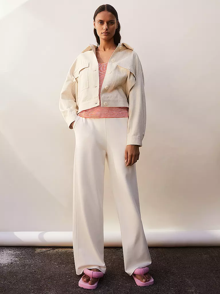 ARMEDANGELS Marlenehose HIMAARI creme