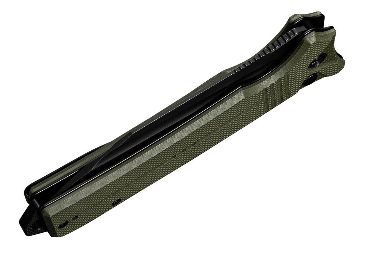 Civivi Neurohaptic C23080-3 Blackwashed Nitro-V, OD Green G10, zakmes