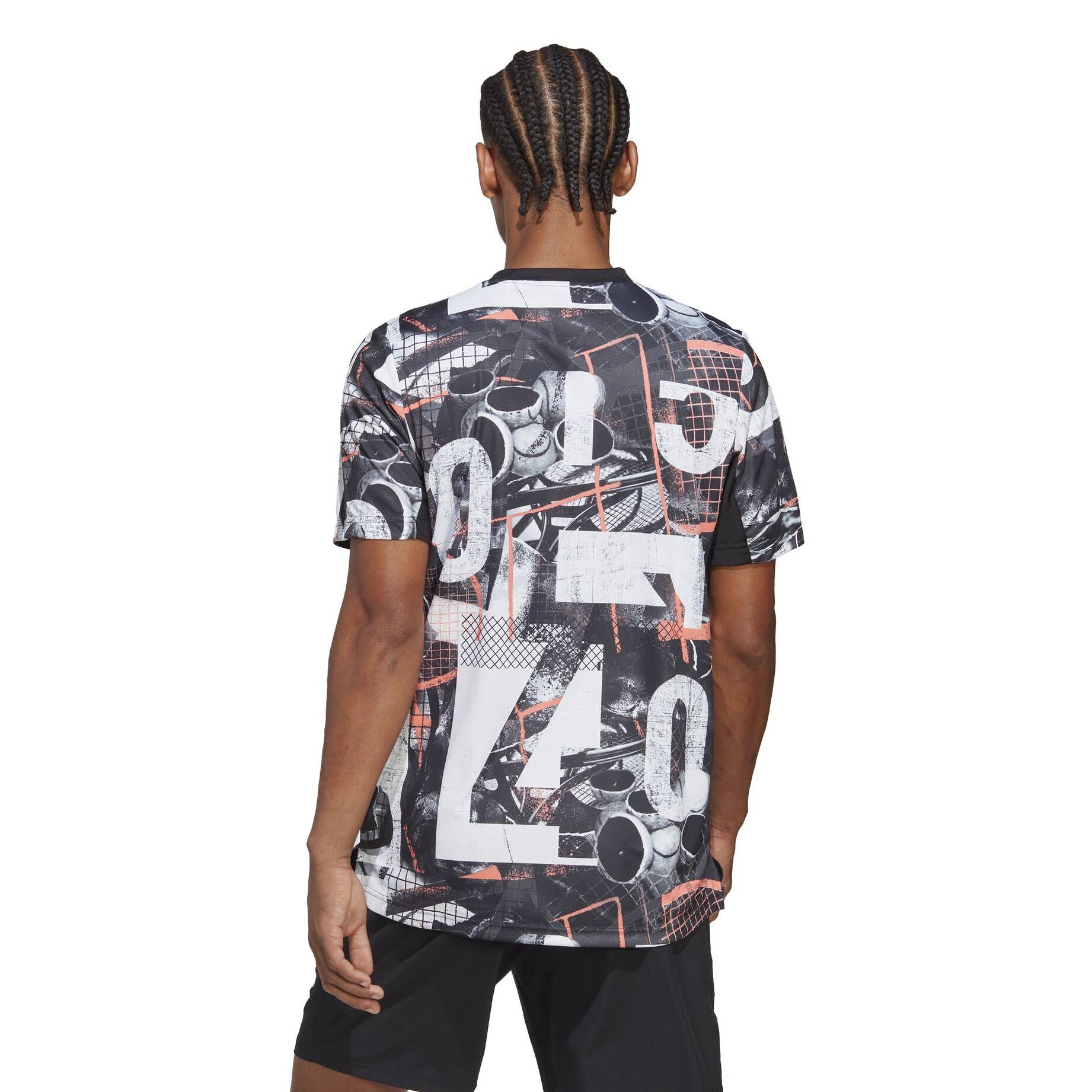adidas Performance| Herren Tennisshirt CLUB TENNIS GRAPHIC TEE