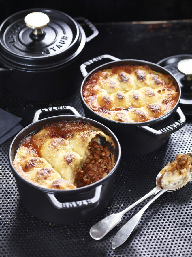 Staub La Cocotte 10 cm sort Sort