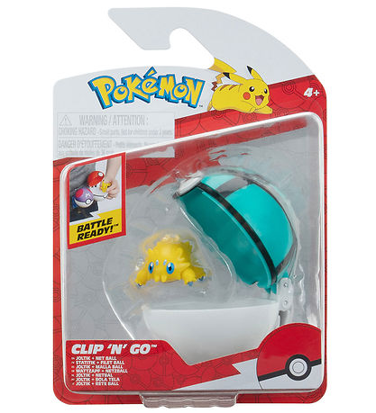 Pok?mon Figur - Clip N Go - Joltik m. Net Ball