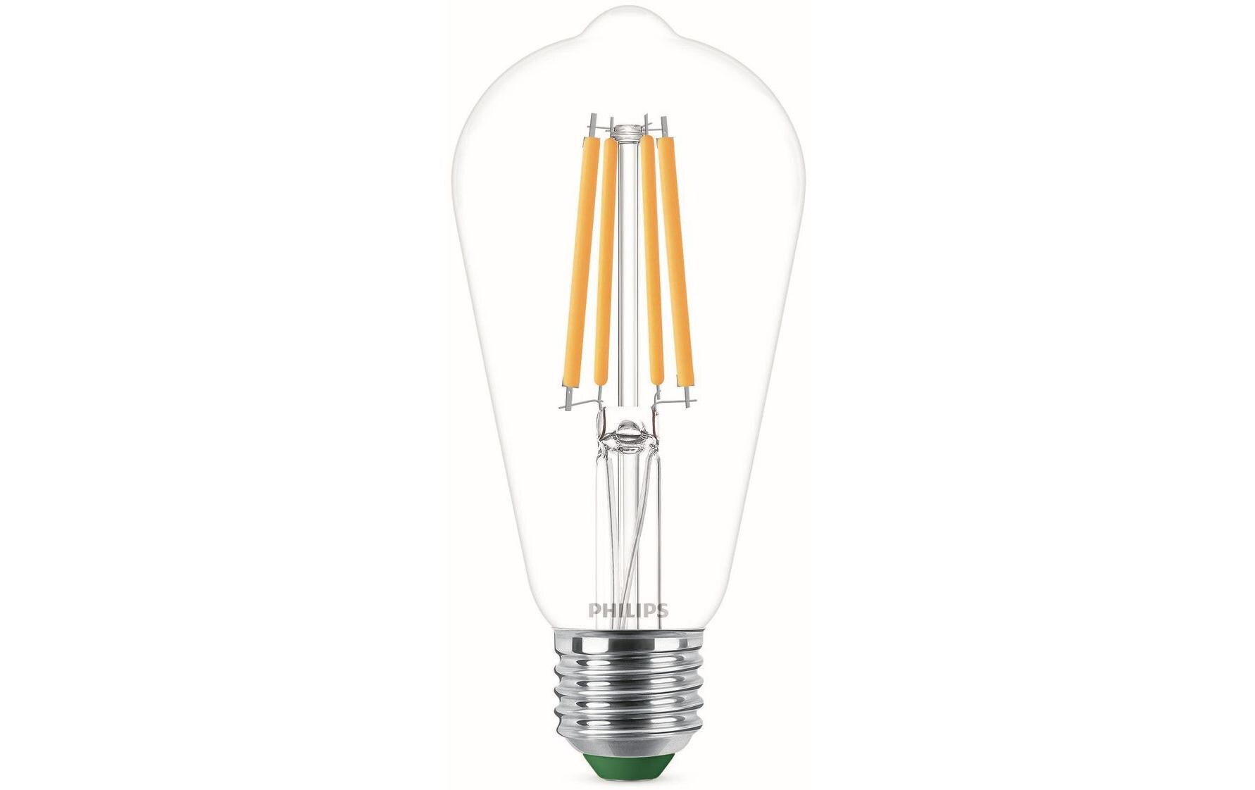Lampe E27 Edison LED, Ultra-Effizient, Warmweiss, 60W ErsatzUltraeffizientes LED-Leuchtmittel