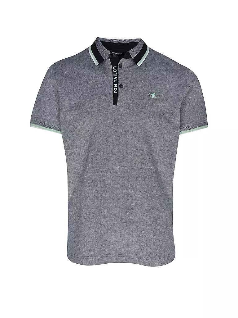 TOM TAILOR Poloshirt grau
