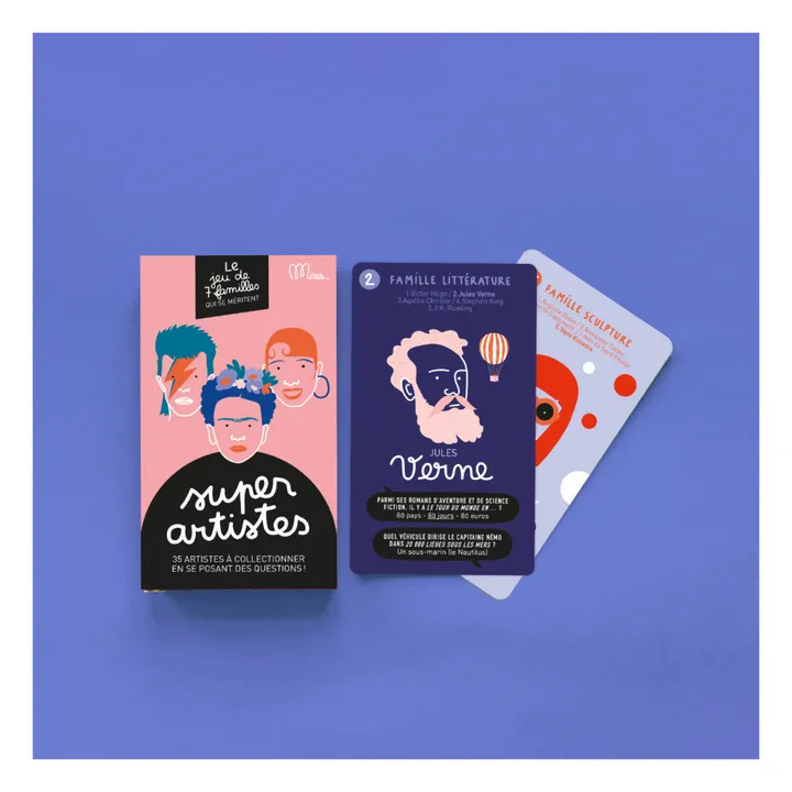 Minus Editions Jeu de 7 familles - Super artistes