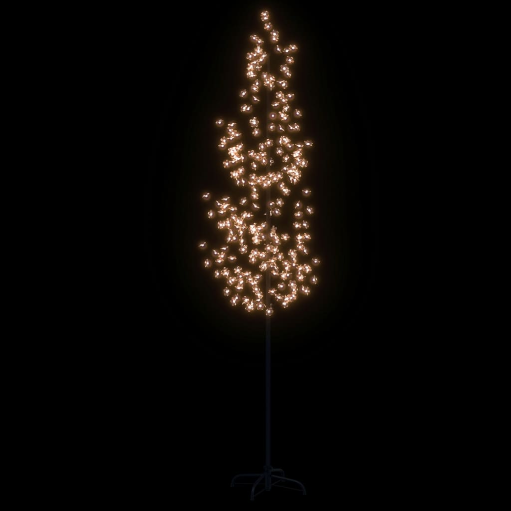 Arbre à led fleur de cerisier 368 led blanc chaud 300 cm