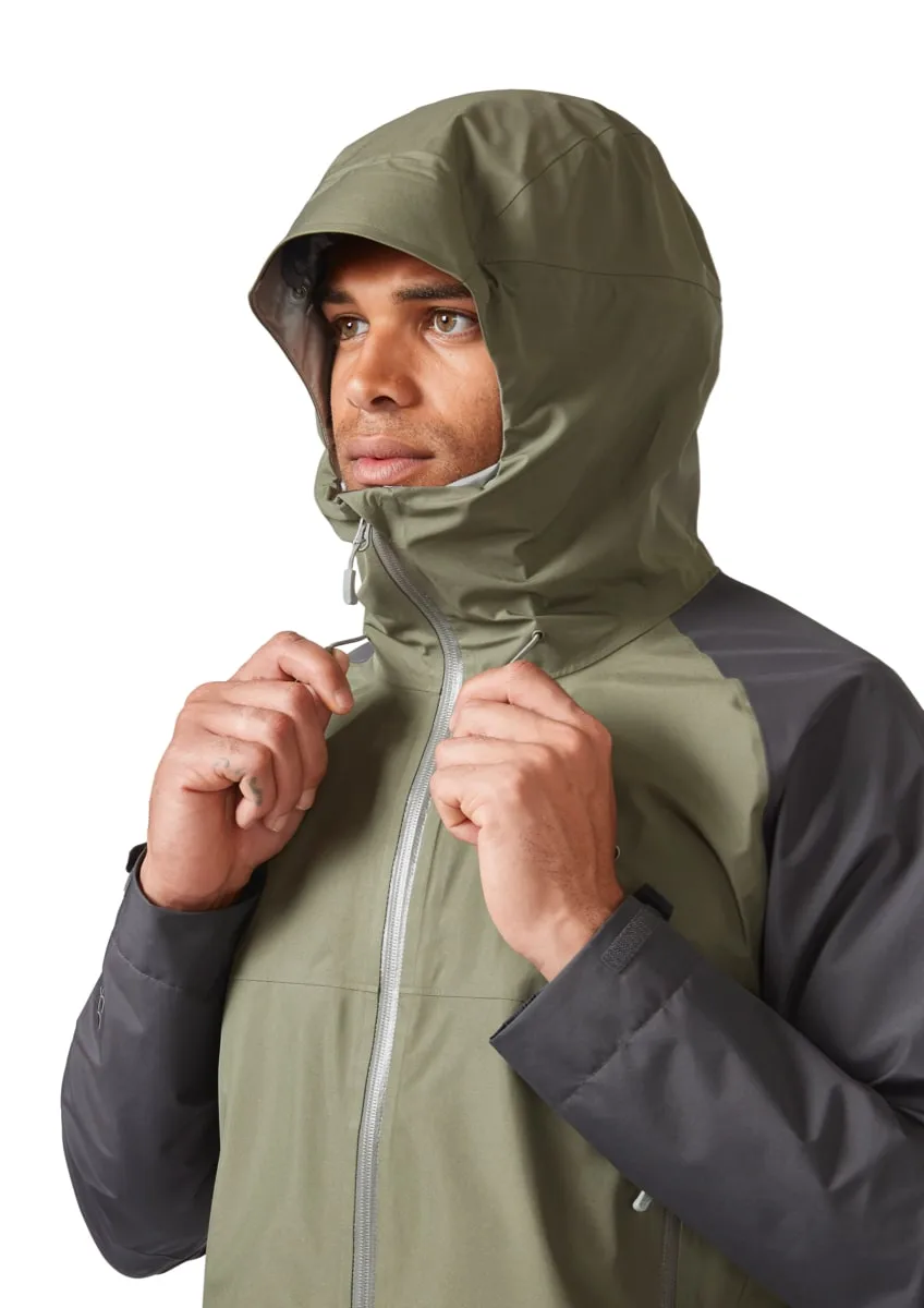 Rab Namche Paclite Jacket Graphene/Light Khaki