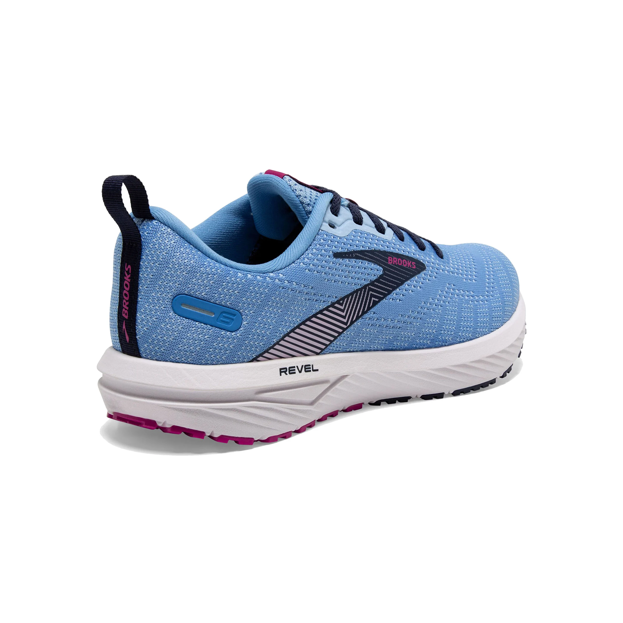 Brooks Revel 6 Chaussure De Running Sans Stabilisateurs Femmes - Bleu Clair