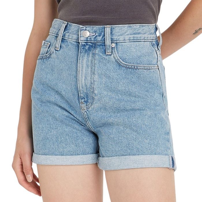 Calvin Klein Mom Denim Short Dames