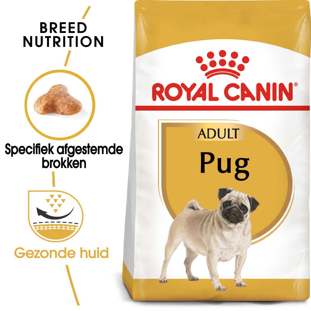 Royal Canin Mopshond Adult - Hondenvoer - 3 Kilogram - gevogelte