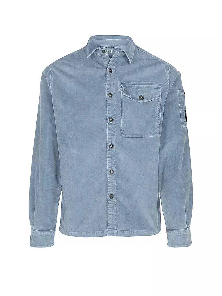 CP COMPANY Cordhemd hellblau
