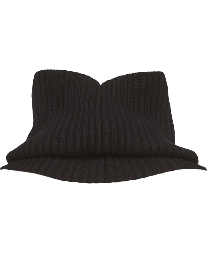 Fat Moose FM Rib Tupe Scarf Black