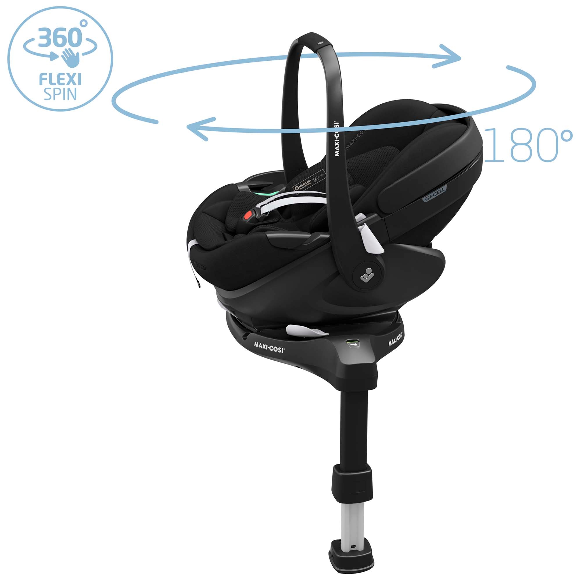 Maxi-Cosi Pebble 360 Pro2 i-Size Twillic Black
