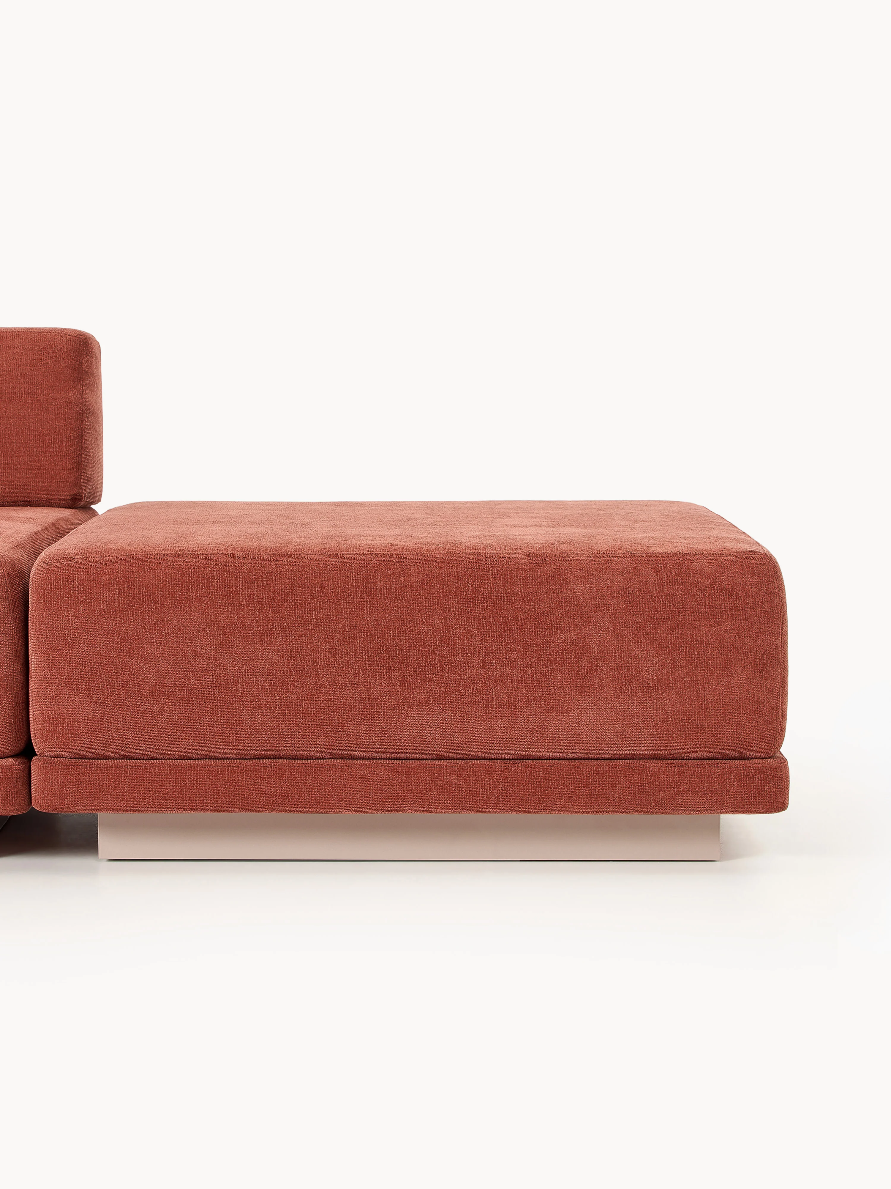 Modulaire bank Colin (4-zits) met poef