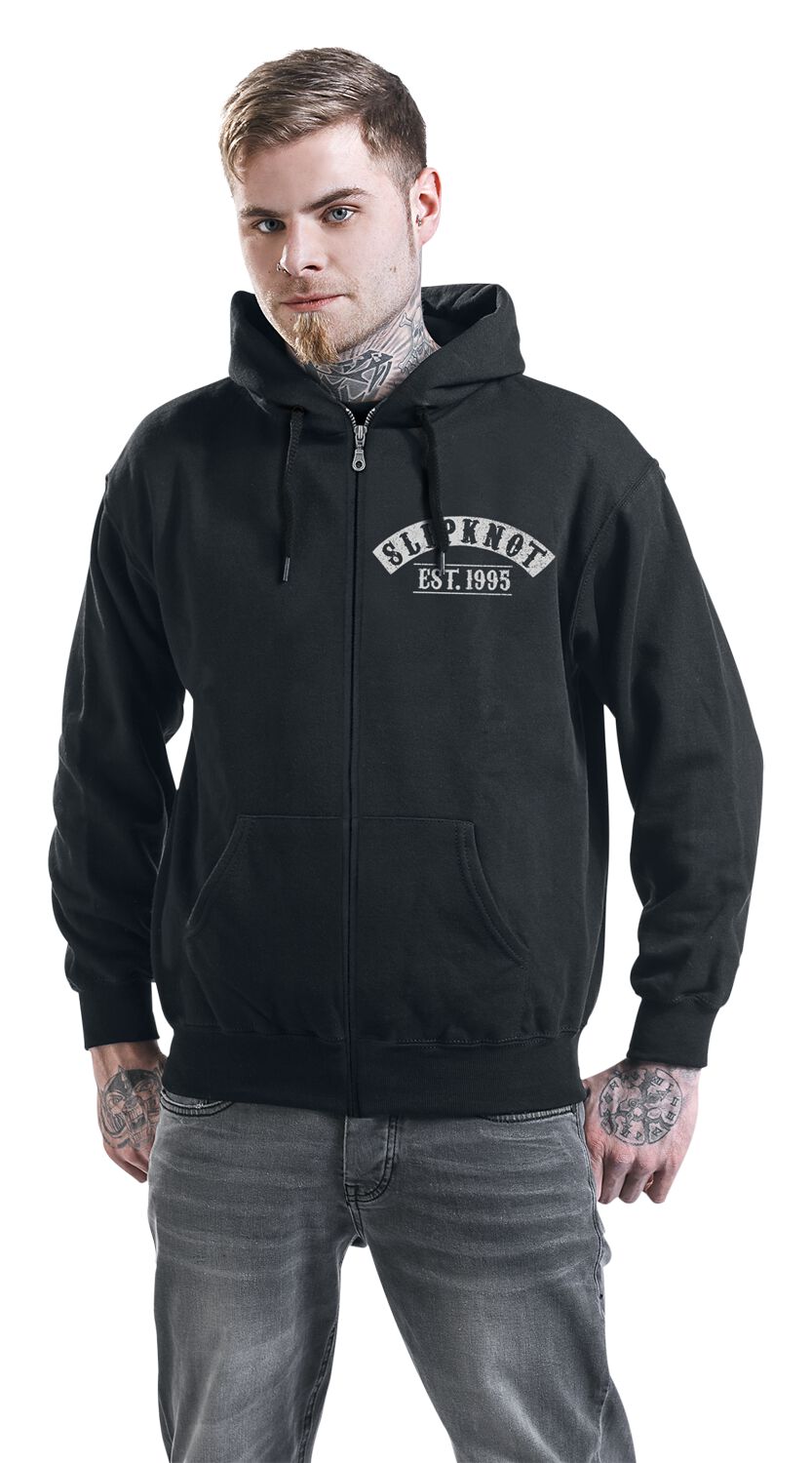 Flaming Goat | Slipknot Sweat-shirt zippé à capuche