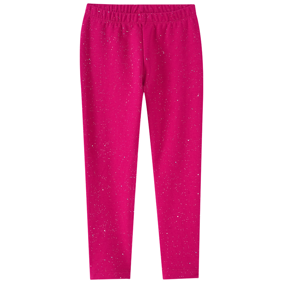 Topolino Mädchen Leggings mit Glitzer Allover pink