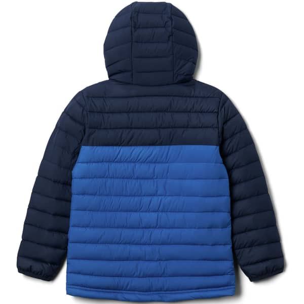 Doudoune randonnée COLUMBIA BOYS POWDER LITE HDD JKT BRIGHT INDIGO