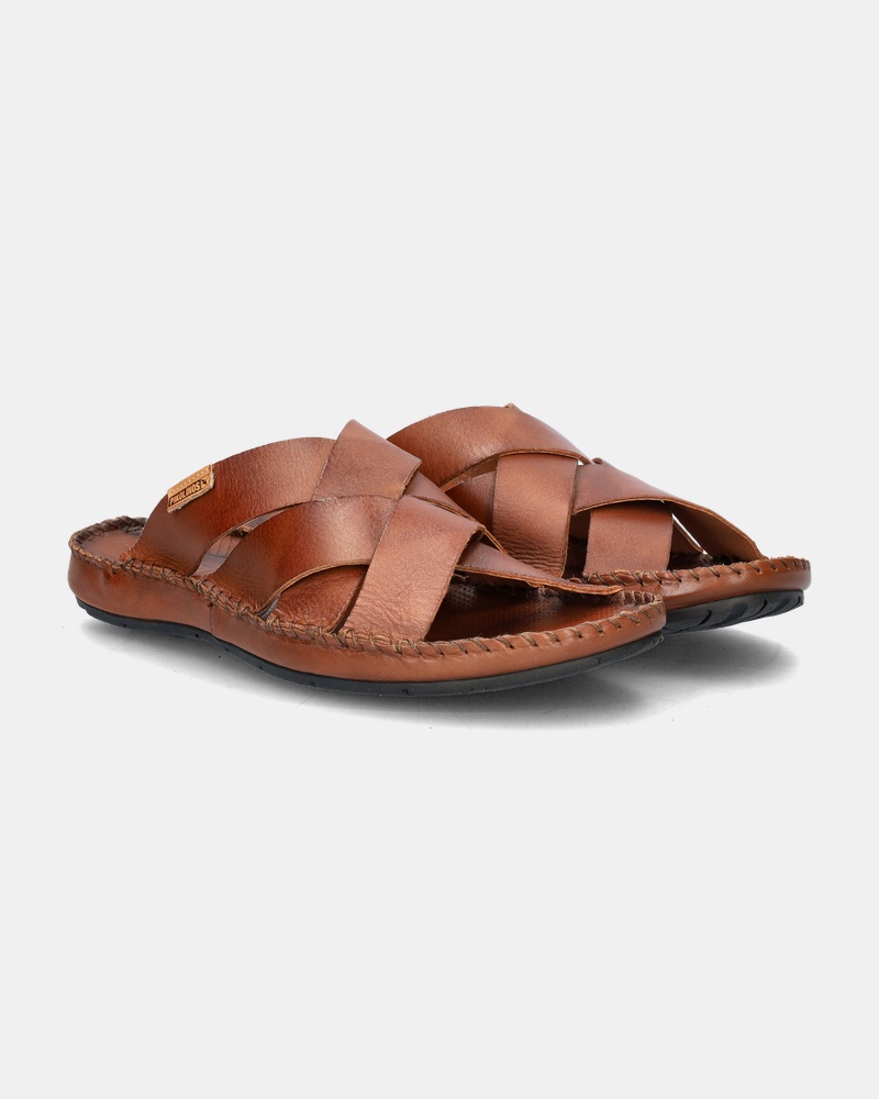 Pikolinos Tarifa Slippers  - cognac