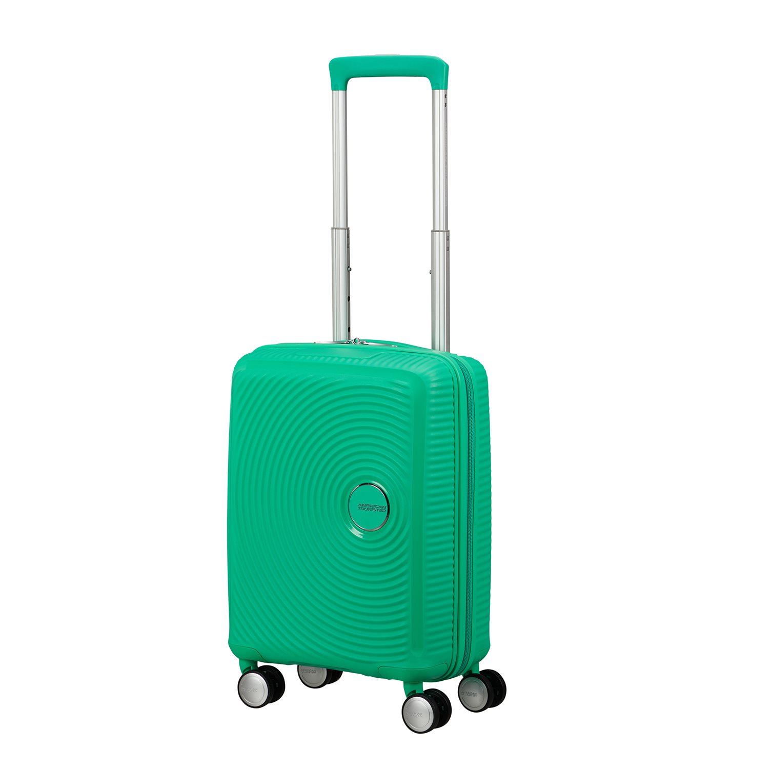 American Tourister Soundbox Mini Spinner 47 bright green