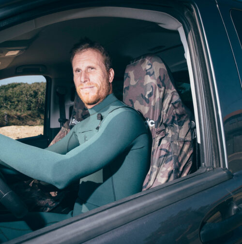 Surflogic Car seat simple - Protection pour siège auto Cyan