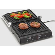 Gril électrique SEVINI Comfort KG 2399, verre/noir