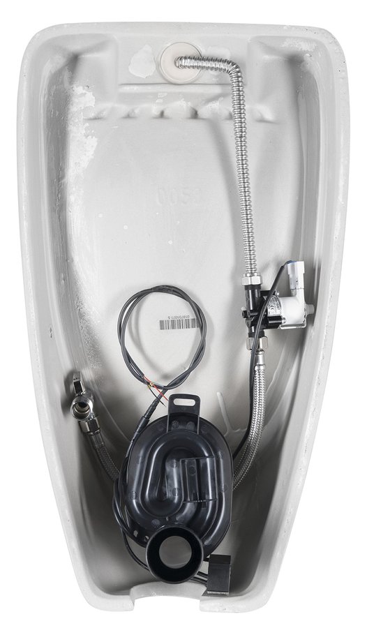Sapho urinoir infrarood spoelunit 6V DC RVS inclusief voeding