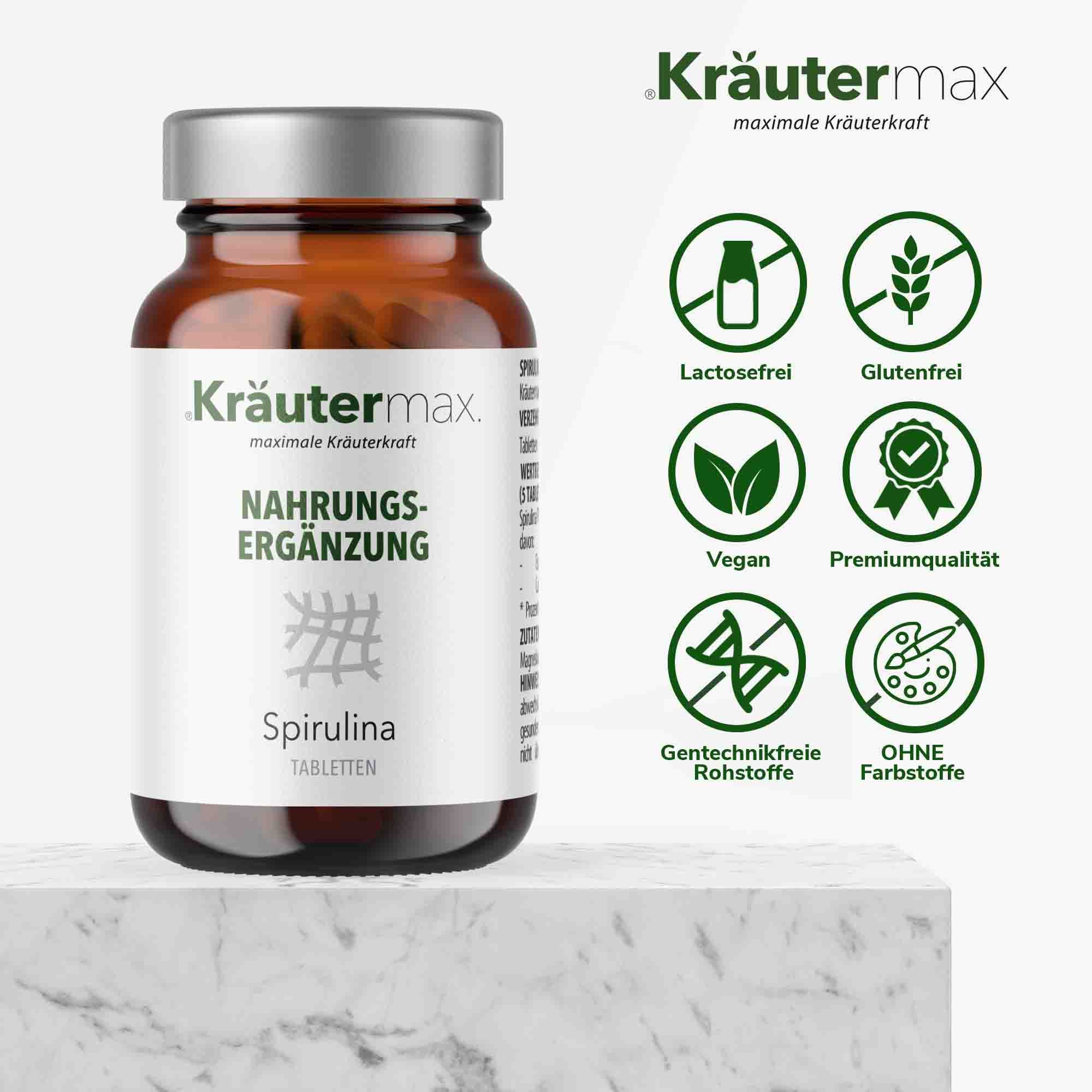 Kräutermax Spirulina Tabletten