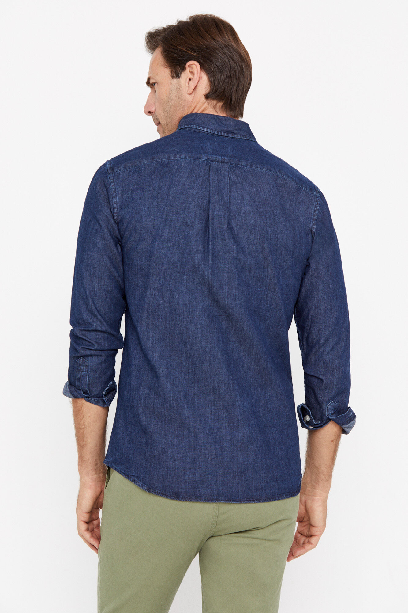 Camisa jeans - Azul