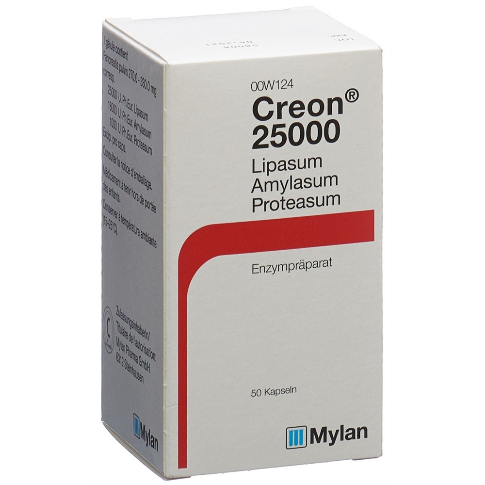 CREON 25000<br>50 Stück, Dose, Hartkapsel