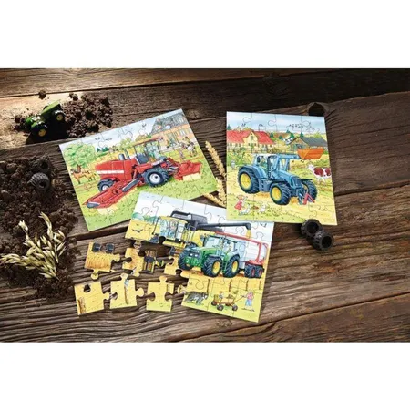 HABA 300444 Puzzles Traktor & Co.