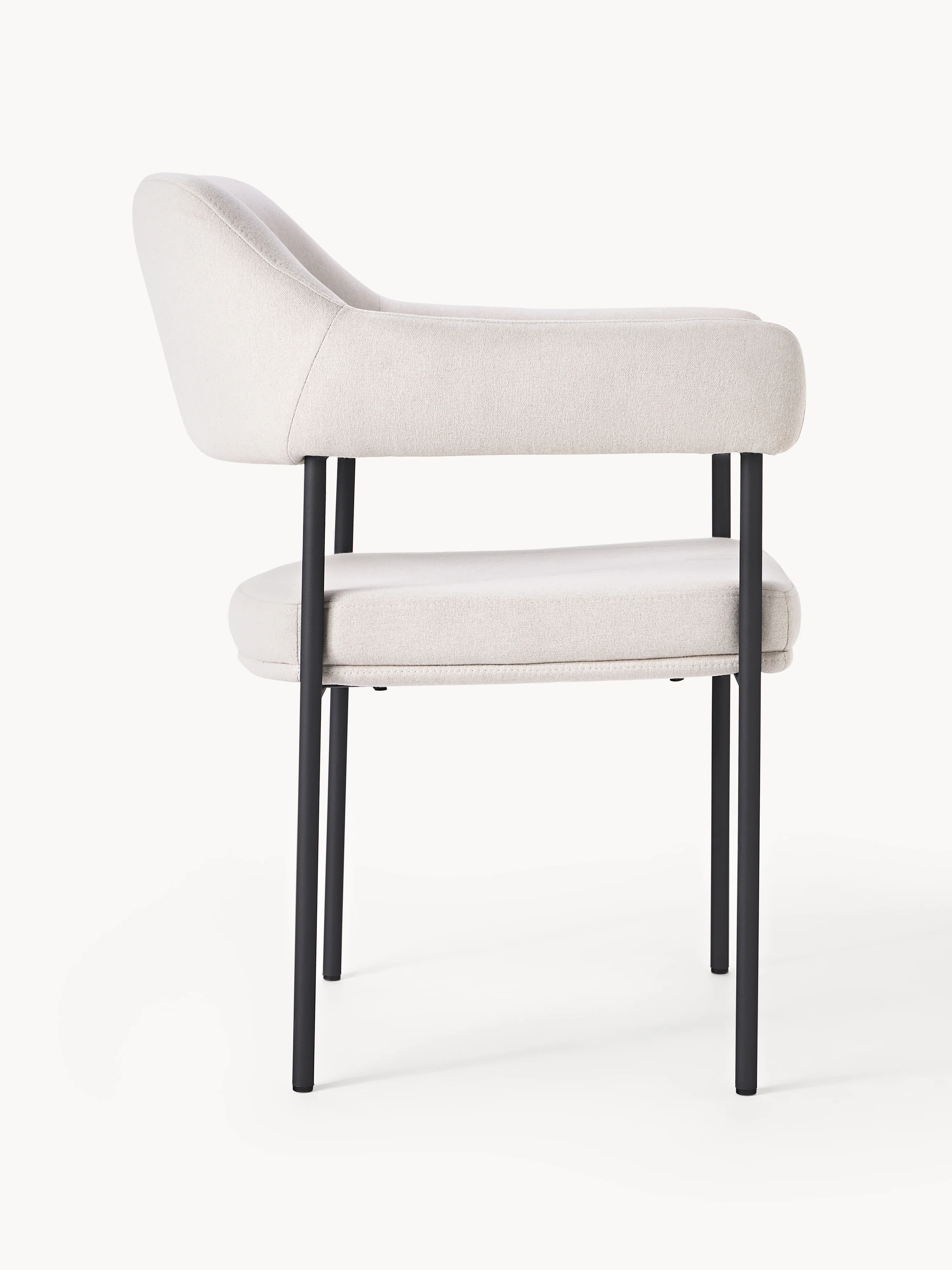 Gestoffeerde armstoel Zoe
