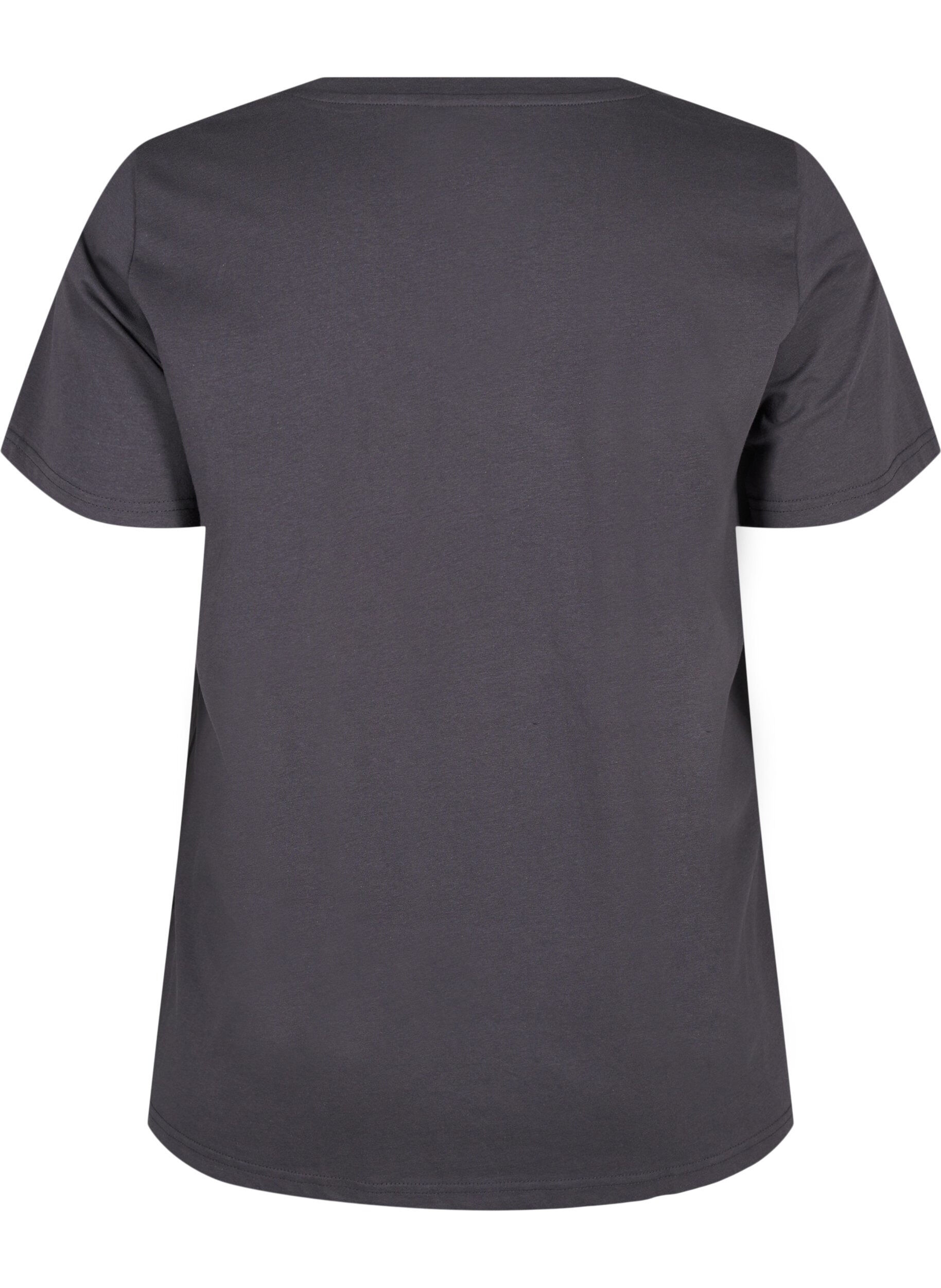 Bomulds t-shirt med print