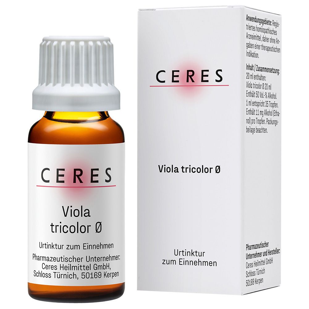 CERES Viola tricolor Urtinktur
