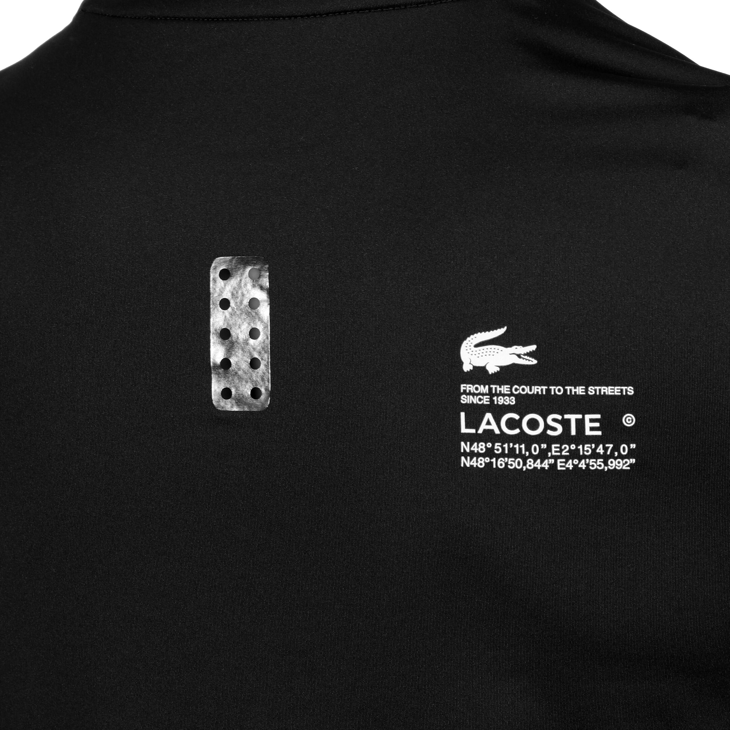 Lacoste Active T-shirt Hommes - Noir