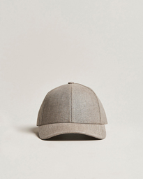 Varsity Headwear Linen Baseball Cap Hampton Beige