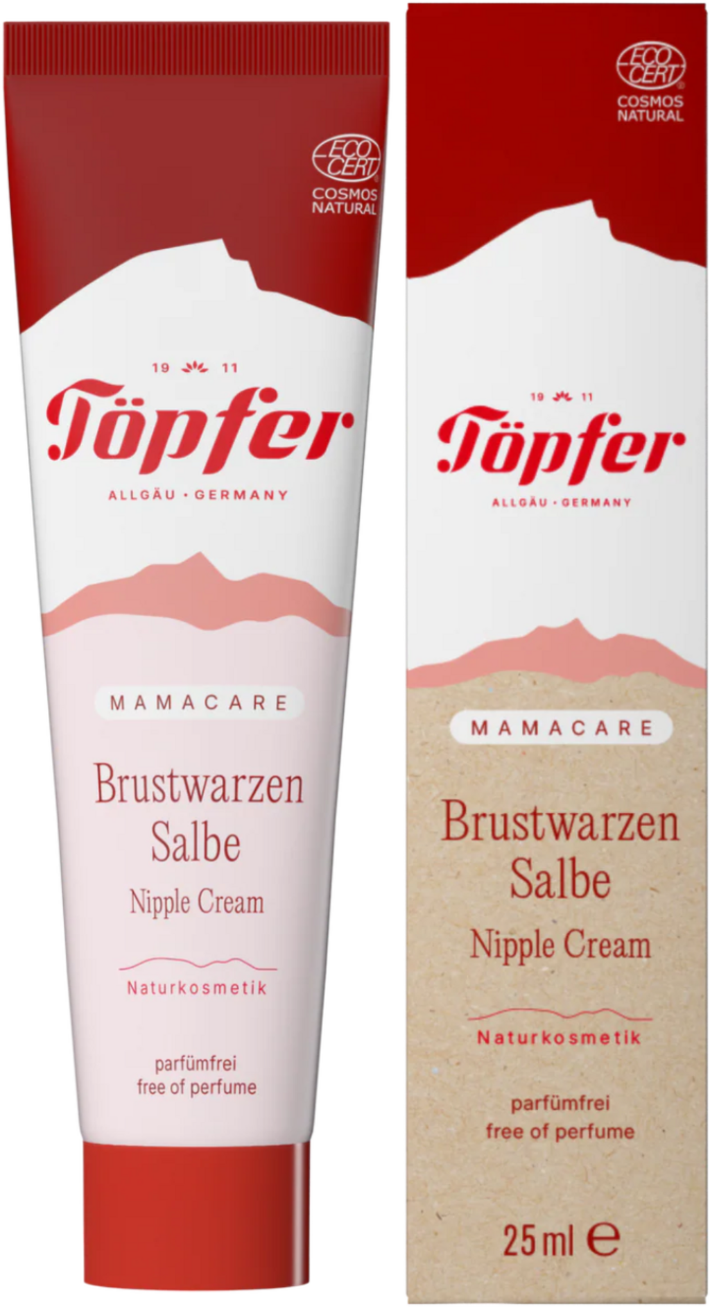 Töpfer  Mamacare Brustwarzensalbe, 25 ml